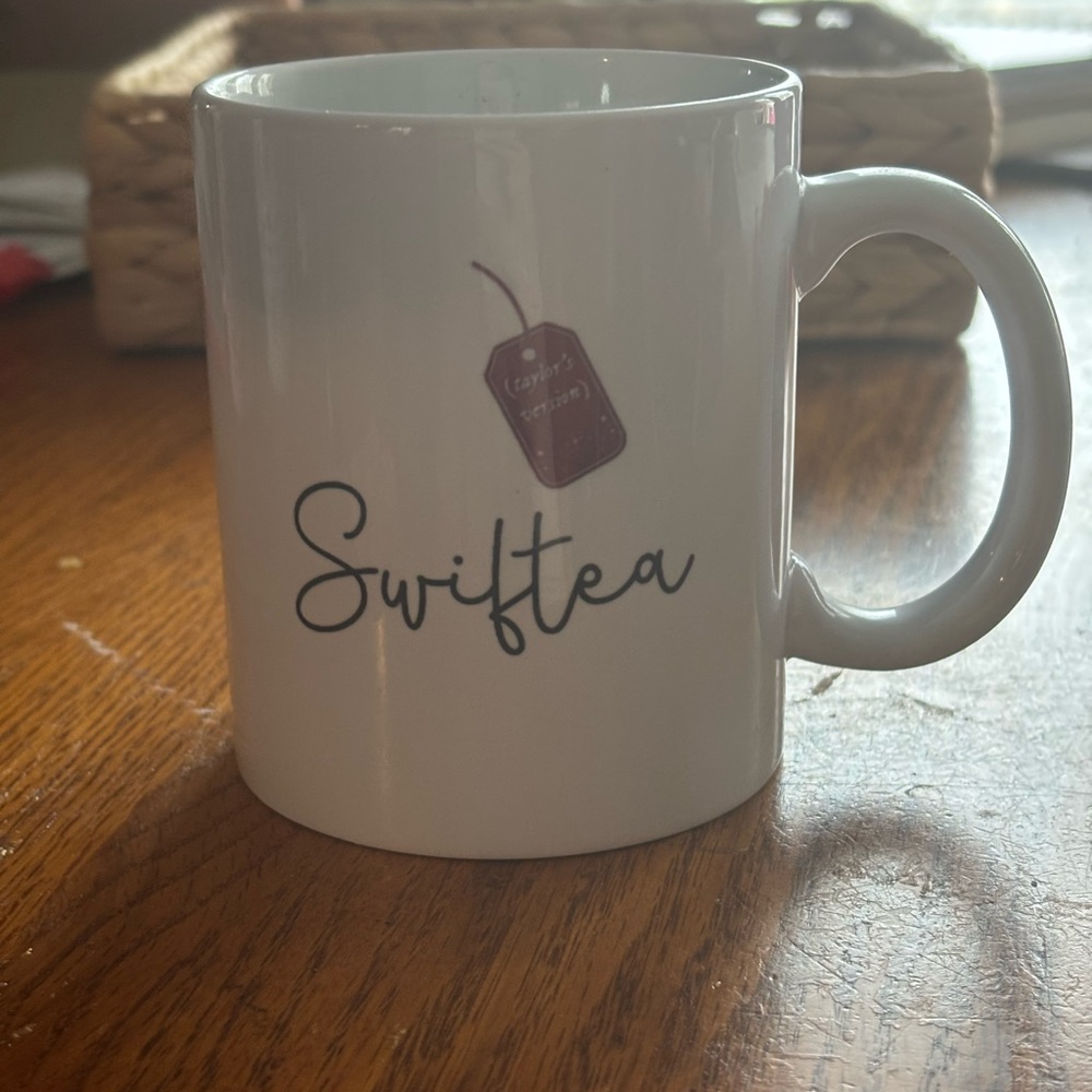 White Taylor Swift Swifty “Swiftea” Mug